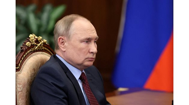 Руският президент Владимир Путин. СНИМКА: Ройтерс