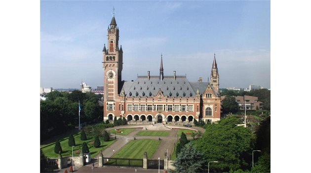 Палатата на мира, в която се намира седалището на Международния съд. Снимка: WikiMedia