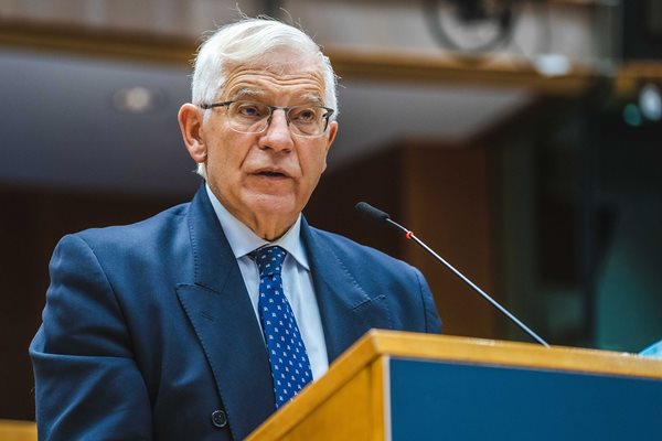 Жозеп Борел 
СНИМКА: Европейският парламент