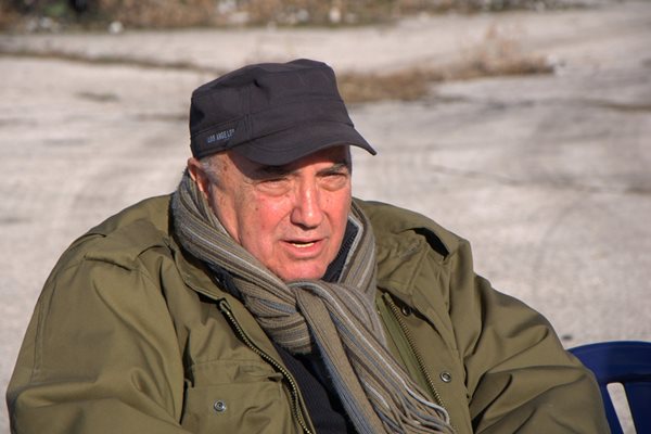 Режисьорът Иван Ничев по време на снимките на филма