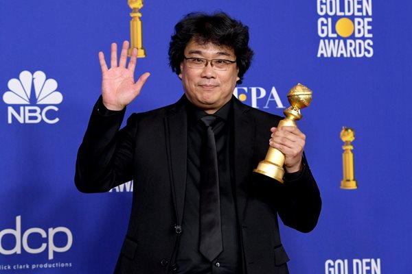 Пон Джун Хо триумфира със "Златен глобус" за най-добър чуждоезичен филм
