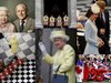 Великобритания празнува: Кралица Елизабет II - на 90, принц Филип - на 95 (галерия)