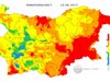 Екстремален индекс за опасност от пожари в 9 области в страната