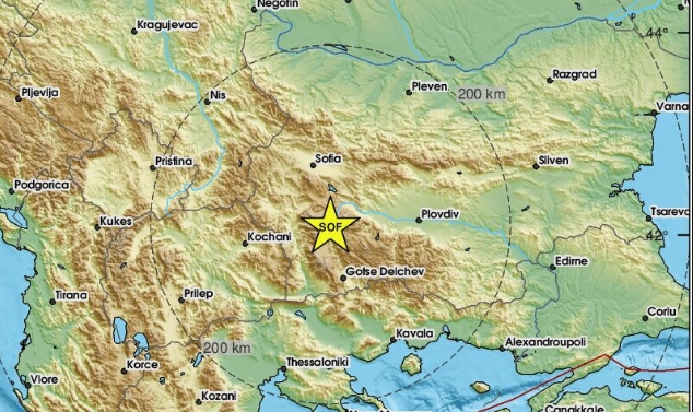 Земетресение разлюля Якоруда