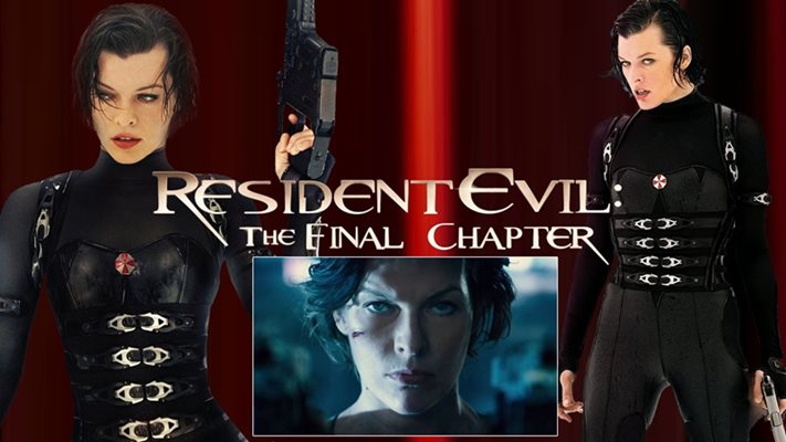 Мила Йовович  в  продължението на екшън хорър хита Resident Evil, озаглавен The Final Chapter. (Видео)