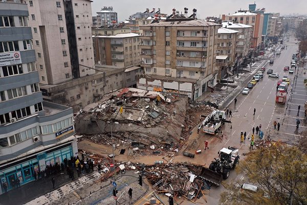 Газиантеп след земетресението