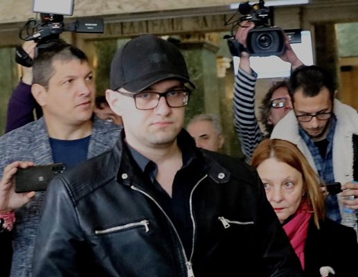Кристиян Бойков в съда СНИМКИ: РУМЯНА ТОНЕВА