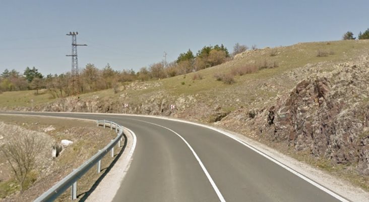 Пътят Кърджали - Комотини СНИМКА: Google Street View
