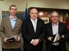 Министър Кралев връчи наградите „Люпи и Мичмана” на Огнян Георгиев и Петър Василев
