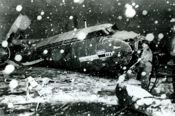 Самолетът, с който се разбиха легенди на "Манчестър Юнайтед"
