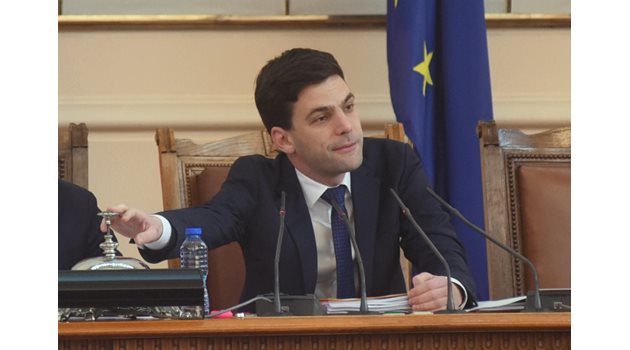 Шефът на парламента Никола Минчев.
