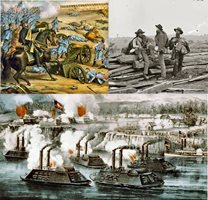 Американската гражданска война. 
СНИМКА: Уикипедия/публичен домейн