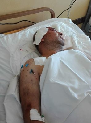 55-годишният Кирил Христов е в болница. Снимка:Елена Фотева