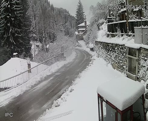 Селата в община Родопи са под снега, но пътищата са почистени.

Снимка Община Родопи