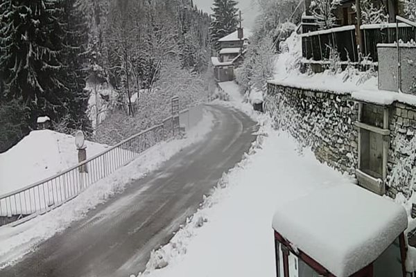 Селата в община Родопи са под снега, но пътищата са почистени.

Снимка Община Родопи