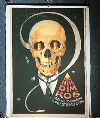 Плакат на Ник Дим Кос от Аржентина, 1923 г.