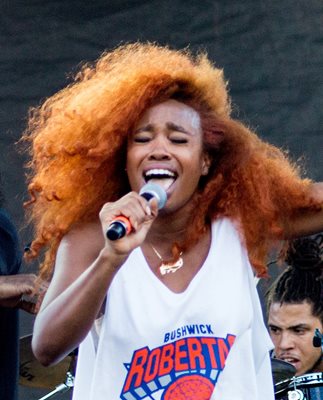Ритъм енд блус певицата и носителка на "Грами" Сиза.

Снимка: Уикипедия