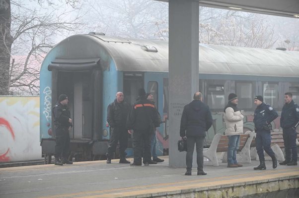 Пожар във вагон в София
СНИМКА: Георги Палейков