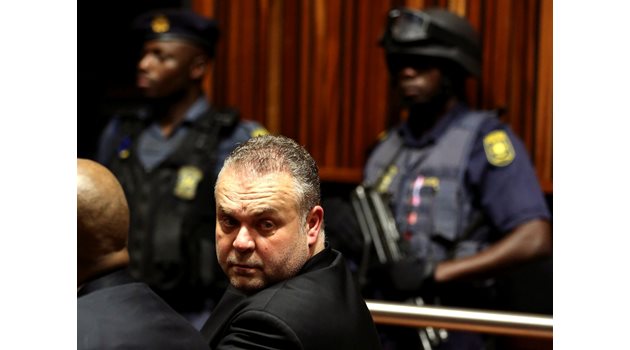 Радован Крейчир се яви в съда в Йоханесбург през 2013 г. по обвинения в отвличане и опит за убийство.