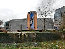 Сградата на Европейската комисия в Брюксел.
