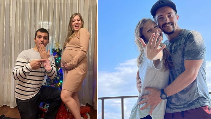 Алберт Попов и Деница Чева ще станат родители в началото на април