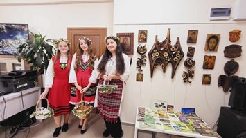 Ученици от Котел разказват за народните обичаи на Лазаровден и Цветница в региона