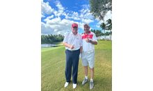 Христо Стоичков на голф с Доналд Тръмп