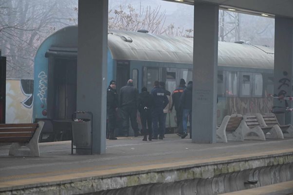 Пожар във вагон в София
СНИМКА: Георги Палейков