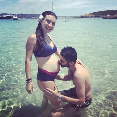Грета е бременна в седмия месец