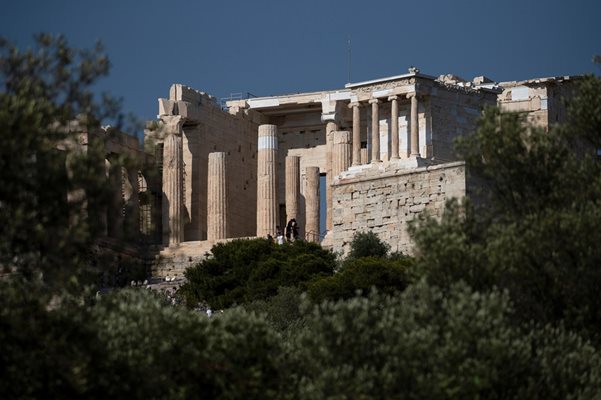 Акропола в Атина  СНИМКА: Ройтерс
