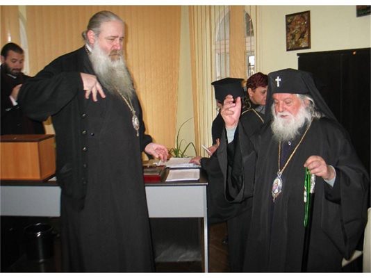 Видинският владика Дометиан и даде начало на изборите на делегати от епархията си.