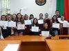 Ученици разиграха граждански процес в Районния съд в Горна Оряховица