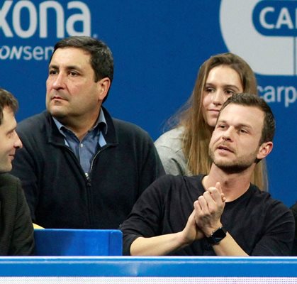 Актьорите Тончо Токмакчиев и Ненчо Балабанов отделиха от почивния си ден, за да се насладят на тенис от световна класа.