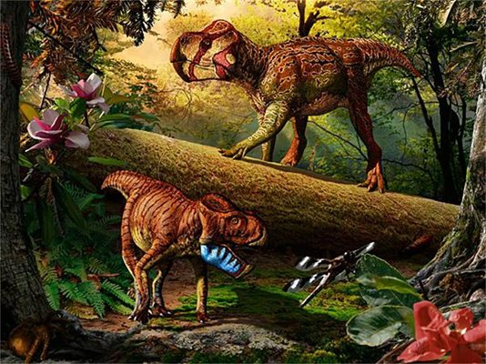 Динозаврите правили секс като кокошките