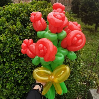 Балонени цветя изместват истинските