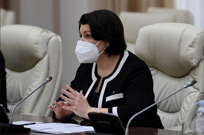 Молдовският премиер Наталия Гаврилица
СНИМКА: Ройтерс