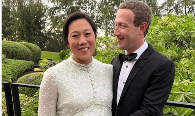Марк Зукърбърг и съпругата му Присила Чан 
СНИМКА: instagram/zuck