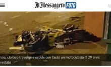 Пиян български шофьор уби полски мотоциклетист до Рим