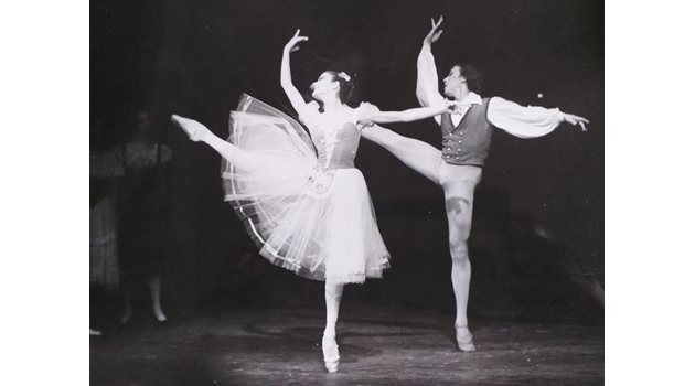 Милена Симеонова си е партнирала с едни от най-известните балетисти.