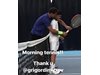 Григор учи на тенис един от синовете на Бекъм