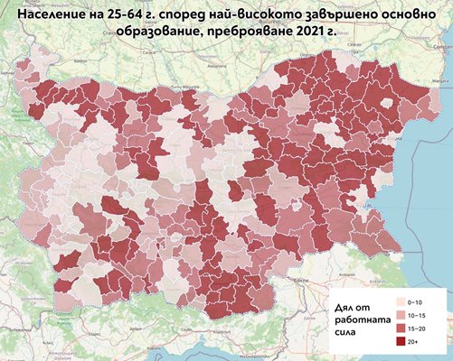 Защо има разделение между Западна и Източна България по грамотност