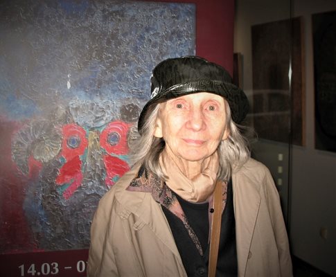 Веса Василева - една от последните снимки на художничката