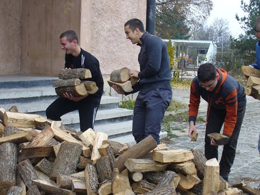 Дървата трябва да се горят изсушени.