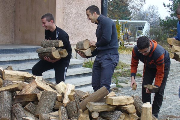 Дървата трябва да се горят изсушени.