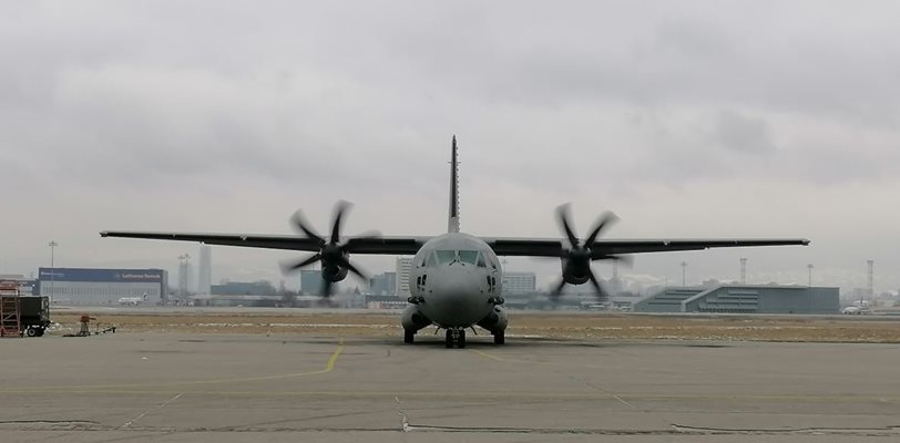 Самолет „Спартан” Снимка: Министерство на отбраната