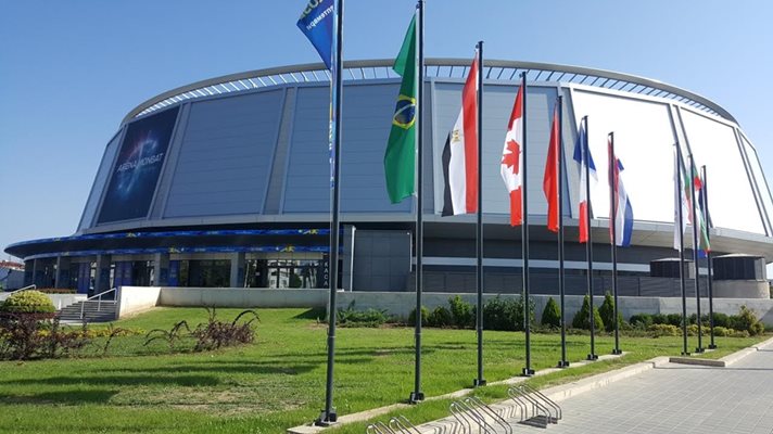 Зала „Арена Монбат” очаква вече мачовете от Световното по волейбол