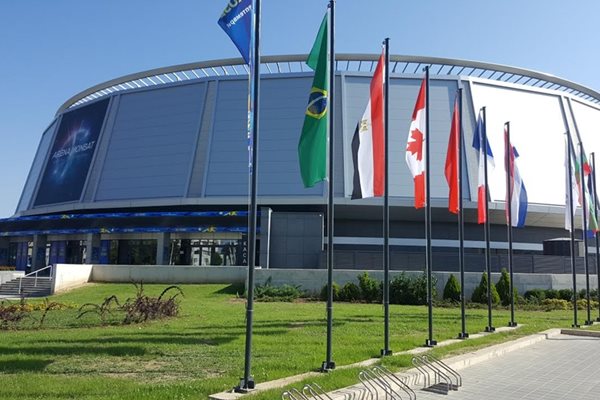 Зала „Арена Монбат” очаква вече мачовете от Световното по волейбол