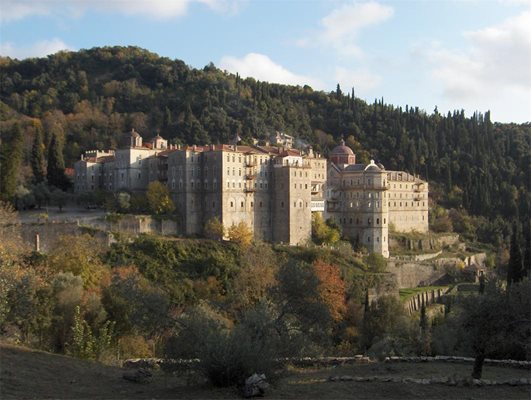 Манастирът "Зограф" в Света гора
