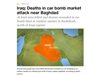 Кола-бомба уби девет и рани 32 северно от Багдад