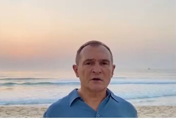 Васил Божков на плажа в Дубай Кадър: Фейсбук